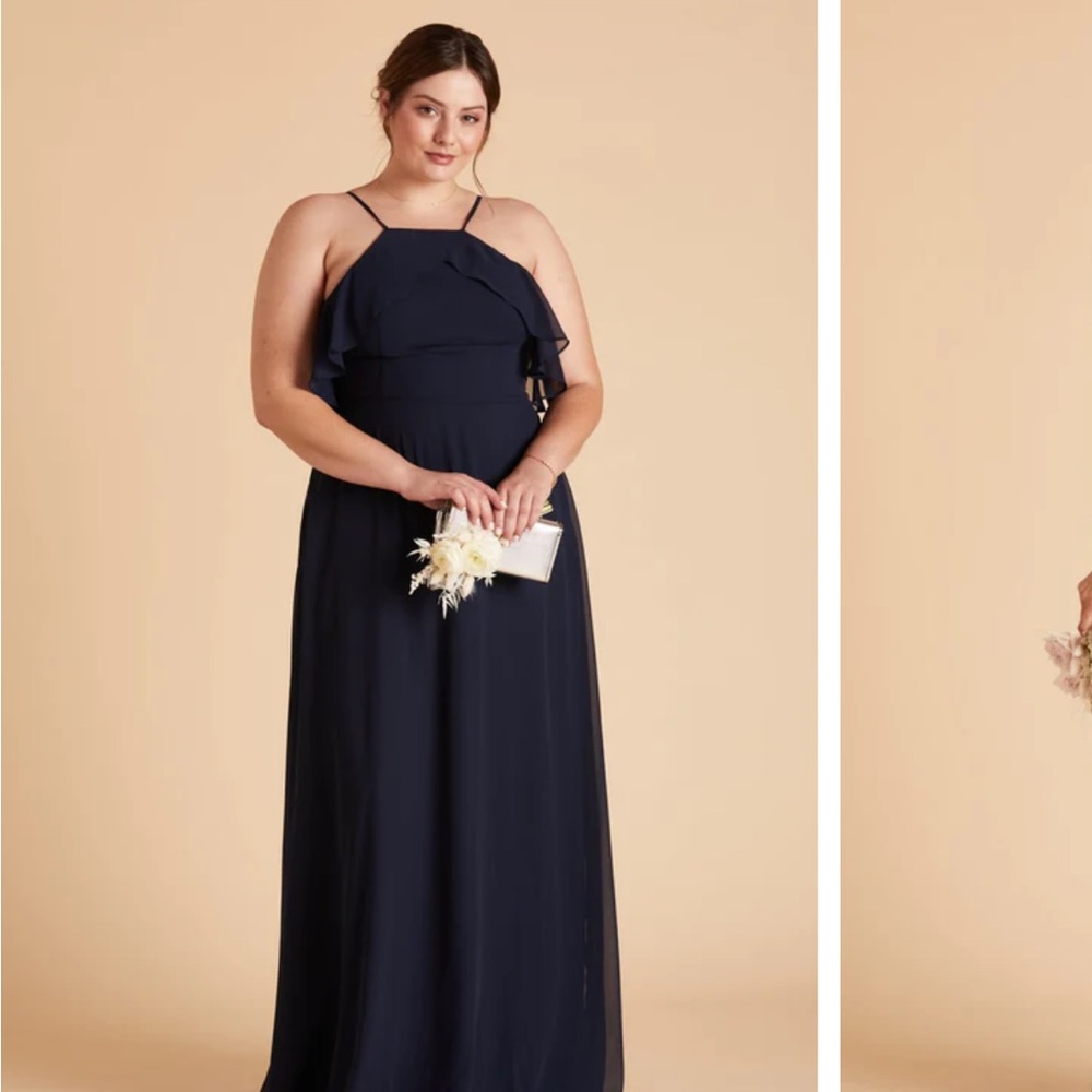 Birdy Grey- Jules Dress- Chiffon Navy